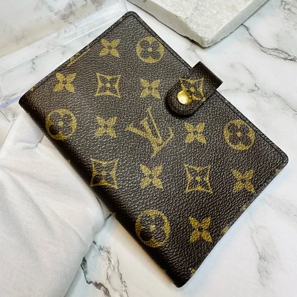 Louis Vuitton | Office | Louis Vuitton Monogram Planner In  Louis Vuitton Brown and Gold Home Office Planner main image 0